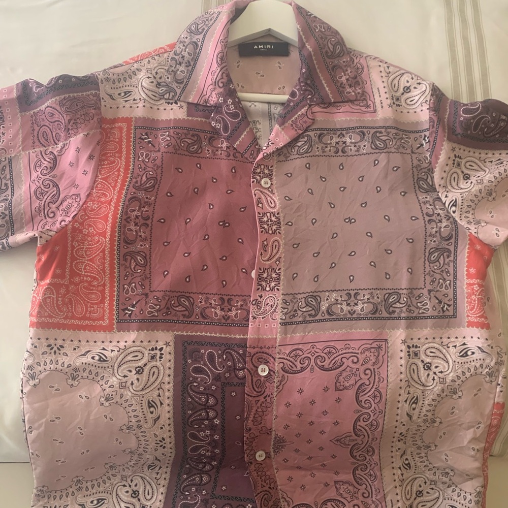 Amiri button shirts